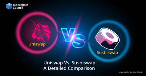 sushiswap exchange vs uniswap